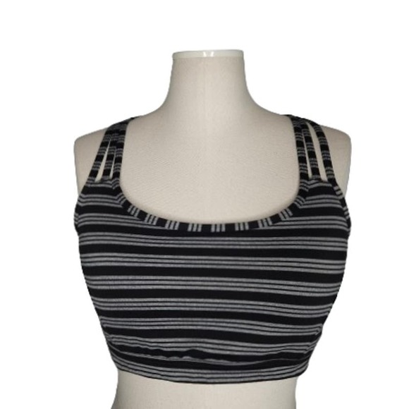 Athleta Striped Fully Focused Bra - Picture 2 of 9